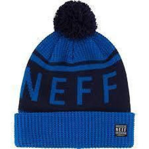 NWT Neff Beanie Blue and Black